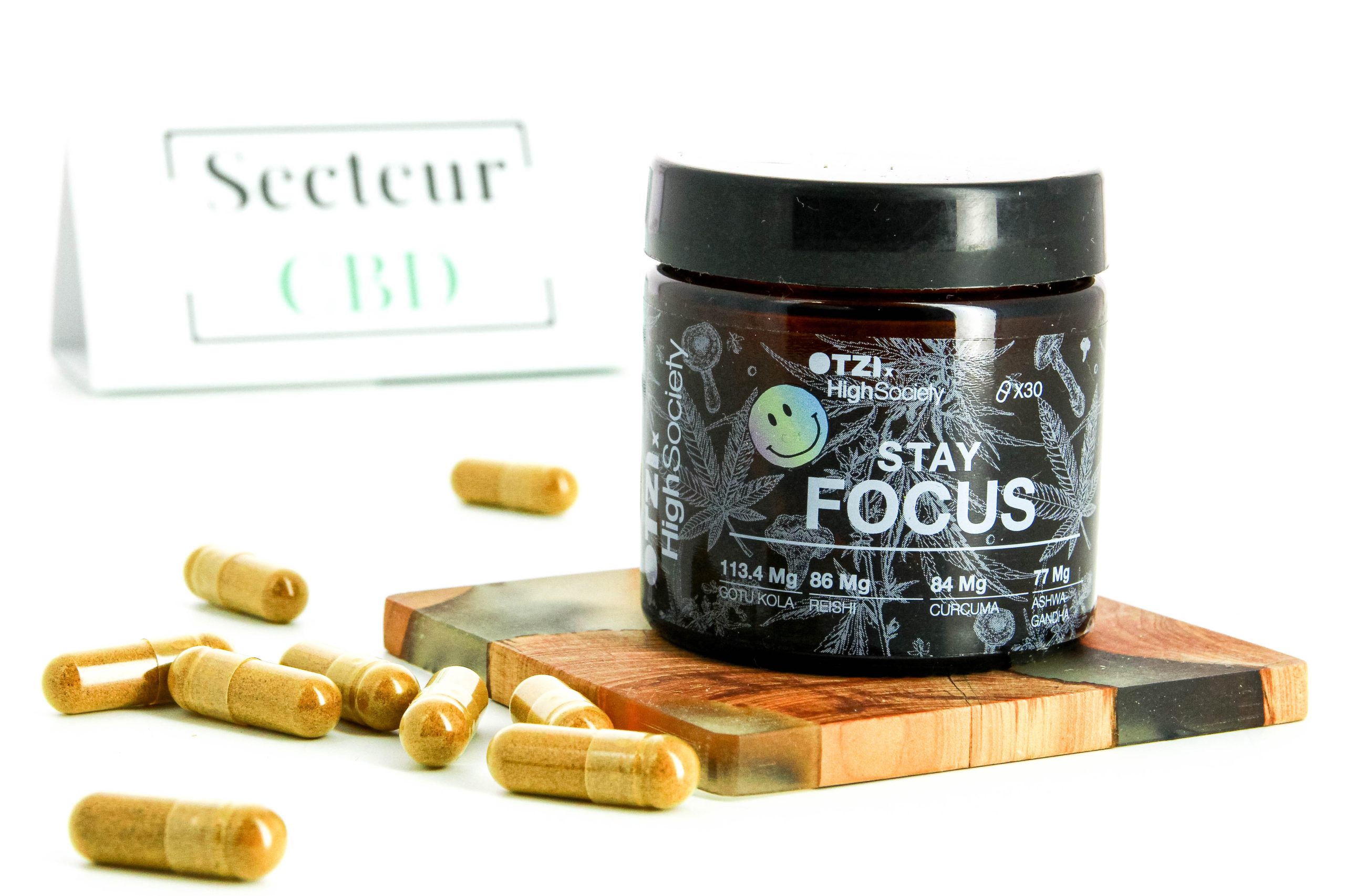 High Society – Compléments alimentaires – ÖTZI Stay Focus
